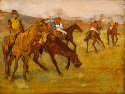 Before the Race by Edgar Degas